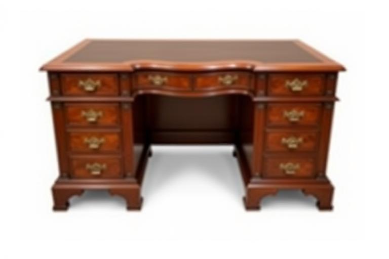 After restoration: Victorian writing desk