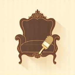 Antique restoration service icon